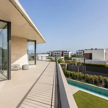 Al Fresco Center And 10 Minutes Walk From Amaizing Design New And New Urbanization Villa Sitges