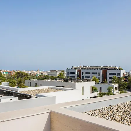 Villa Al Fresco Center And 10 Minutes Walk From Amaizing Design New And New Urbanization Sitges